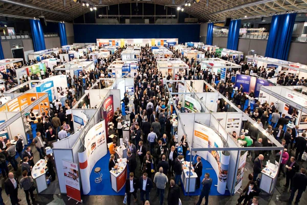 Info-Bereiche und Teststraße